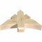 Ekena Millwork Davenport Rough Sawn Timber Gable Bracket, Douglas Fir, 36"W x 21"H x 6"D x 6"F, 14/12 Pitch GBW036X21X0606DAV00RDF - alternate 5